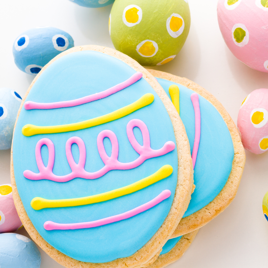 Easter baking with kids