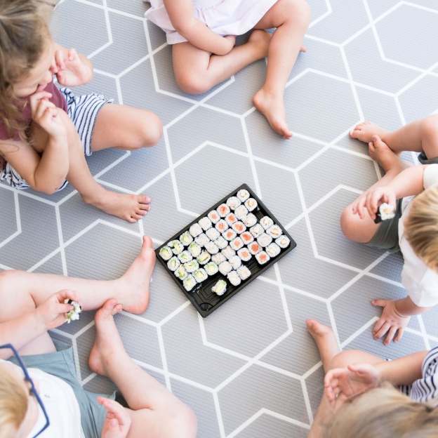 Cleaning baby play mats