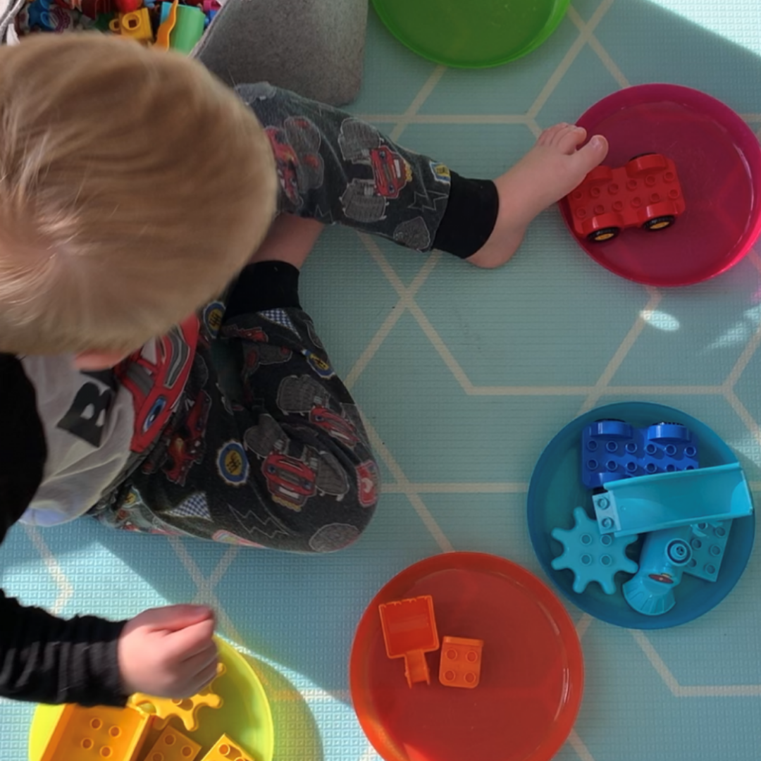 Easy Toddler Sorting Activities