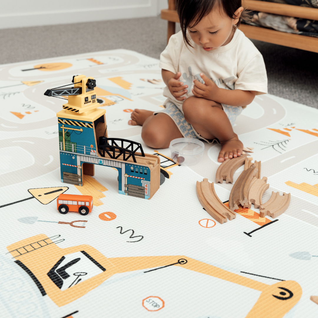 Large Baby Play Mat: Construction