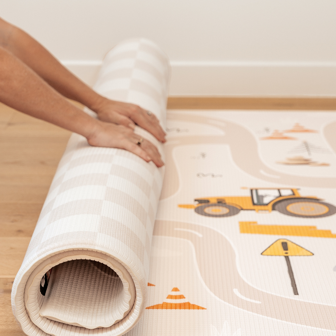 Large Baby Play Mat: Construction