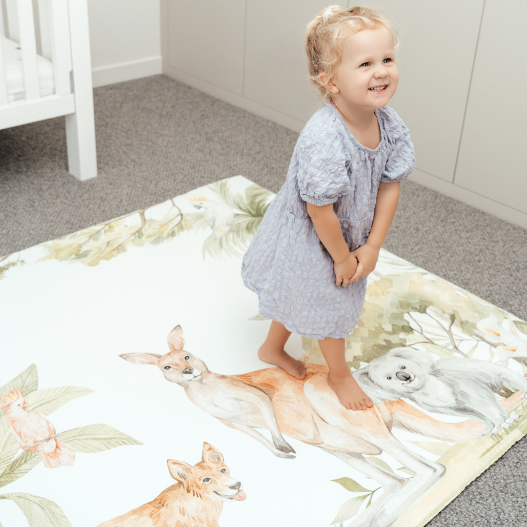 Large Baby Play Mat: Australian Bush