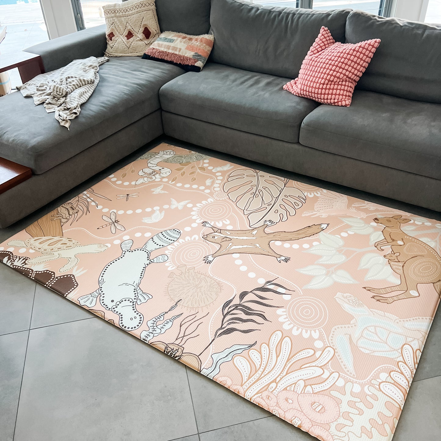 NEW Large Baby Play Mat: Bigi Nagala  Weird and Wonderful Animals