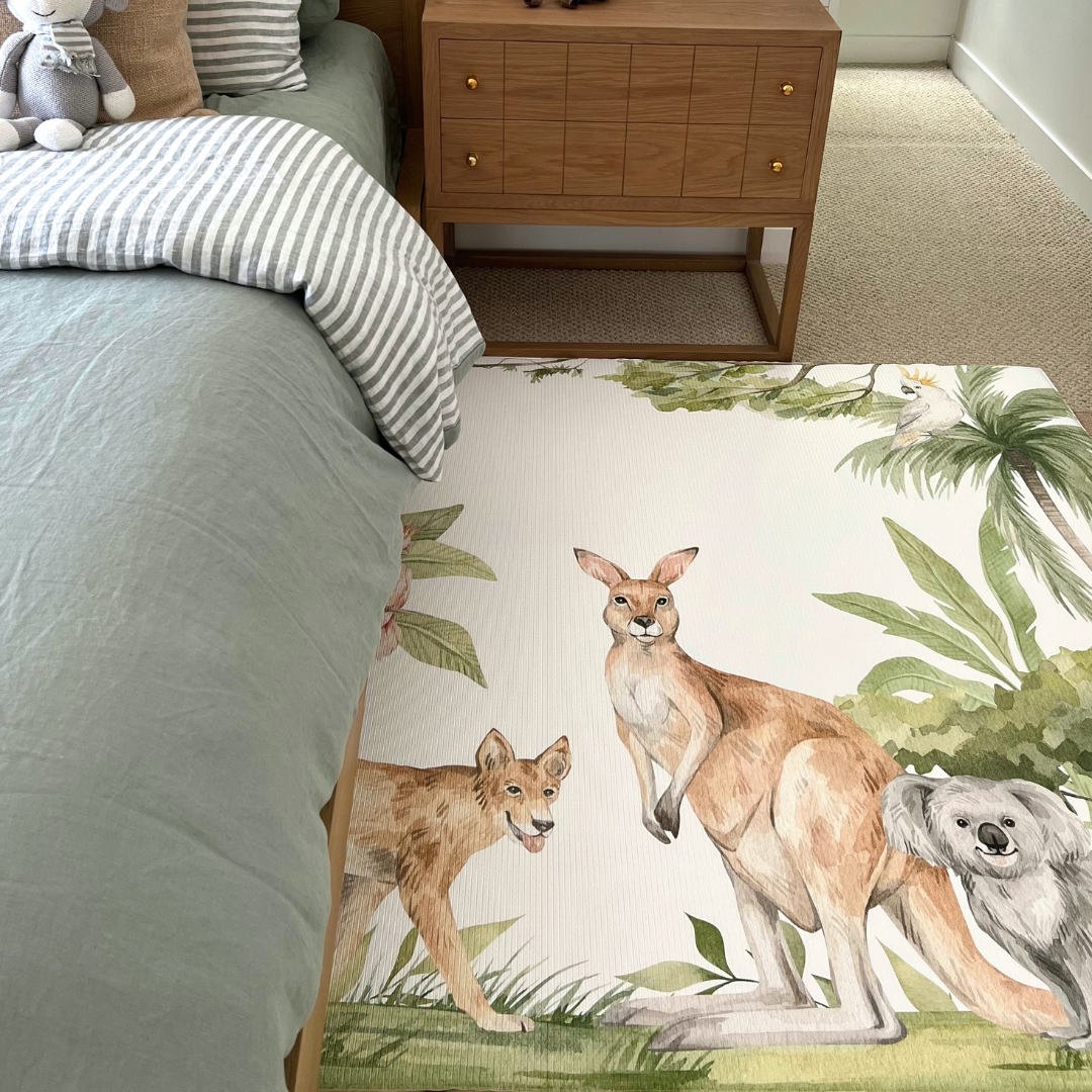 Large Baby Play Mat: Australian Bush