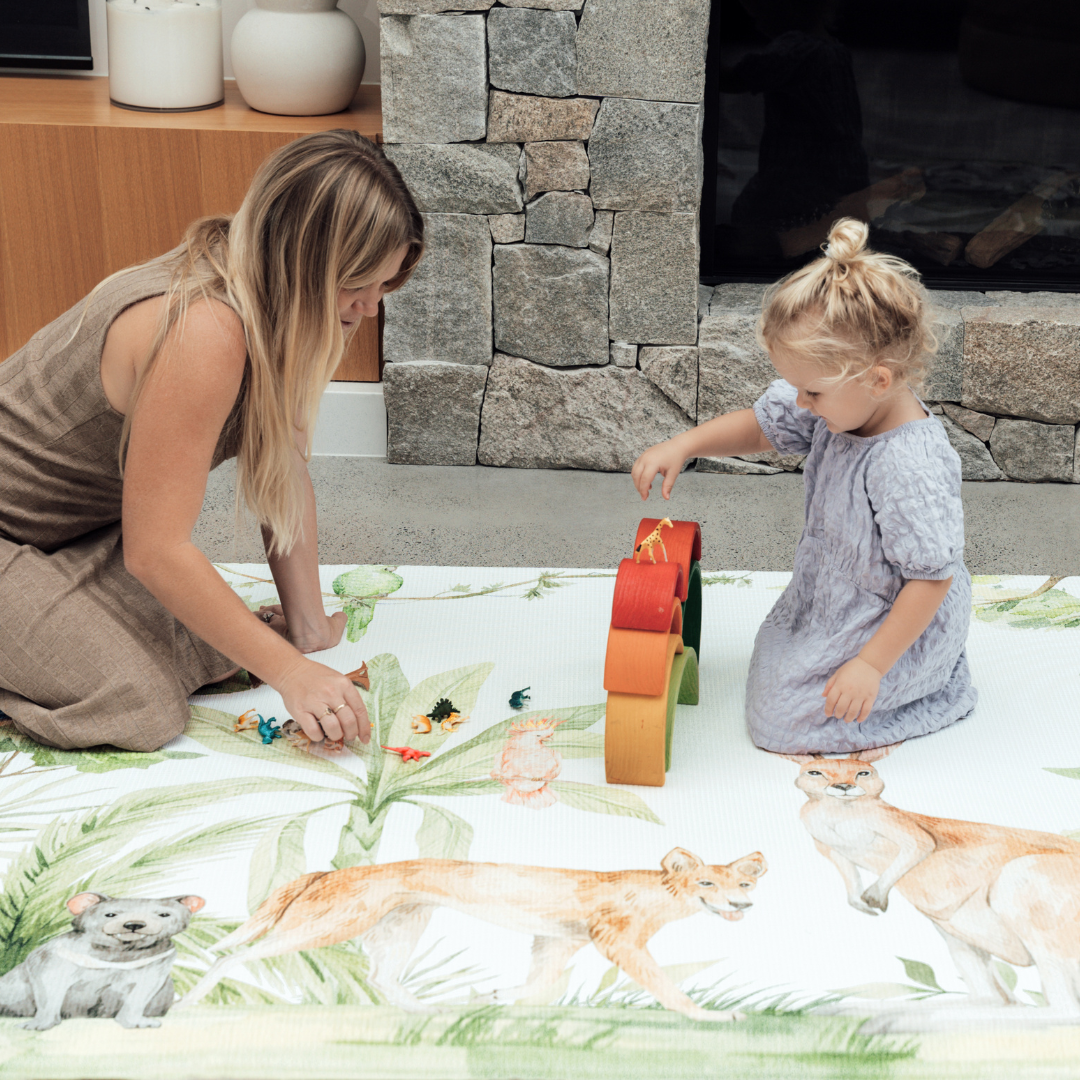 Large Baby Play Mat: Australian Bush