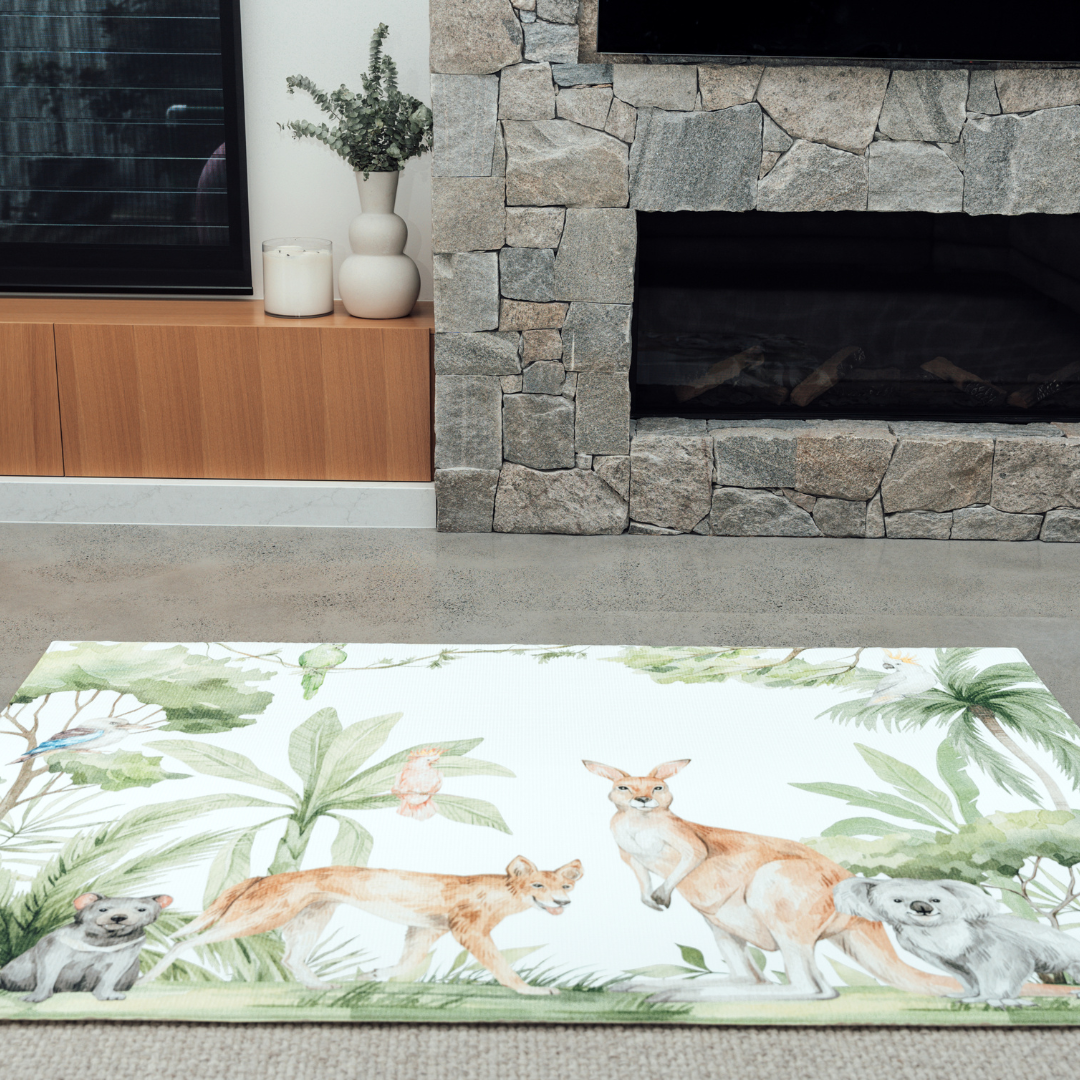 Large Baby Play Mat: Australian Bush