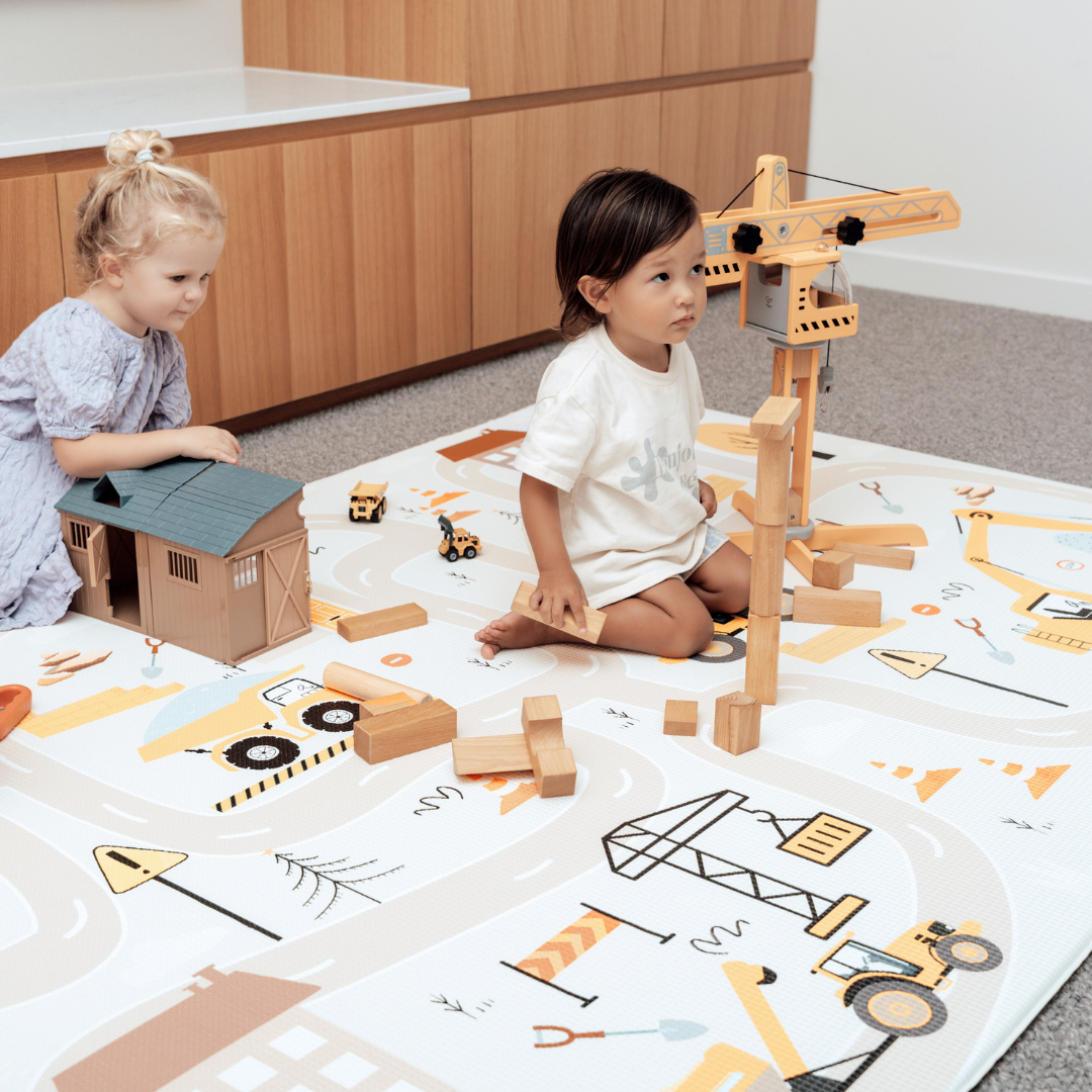 Large Baby Play Mat: Construction