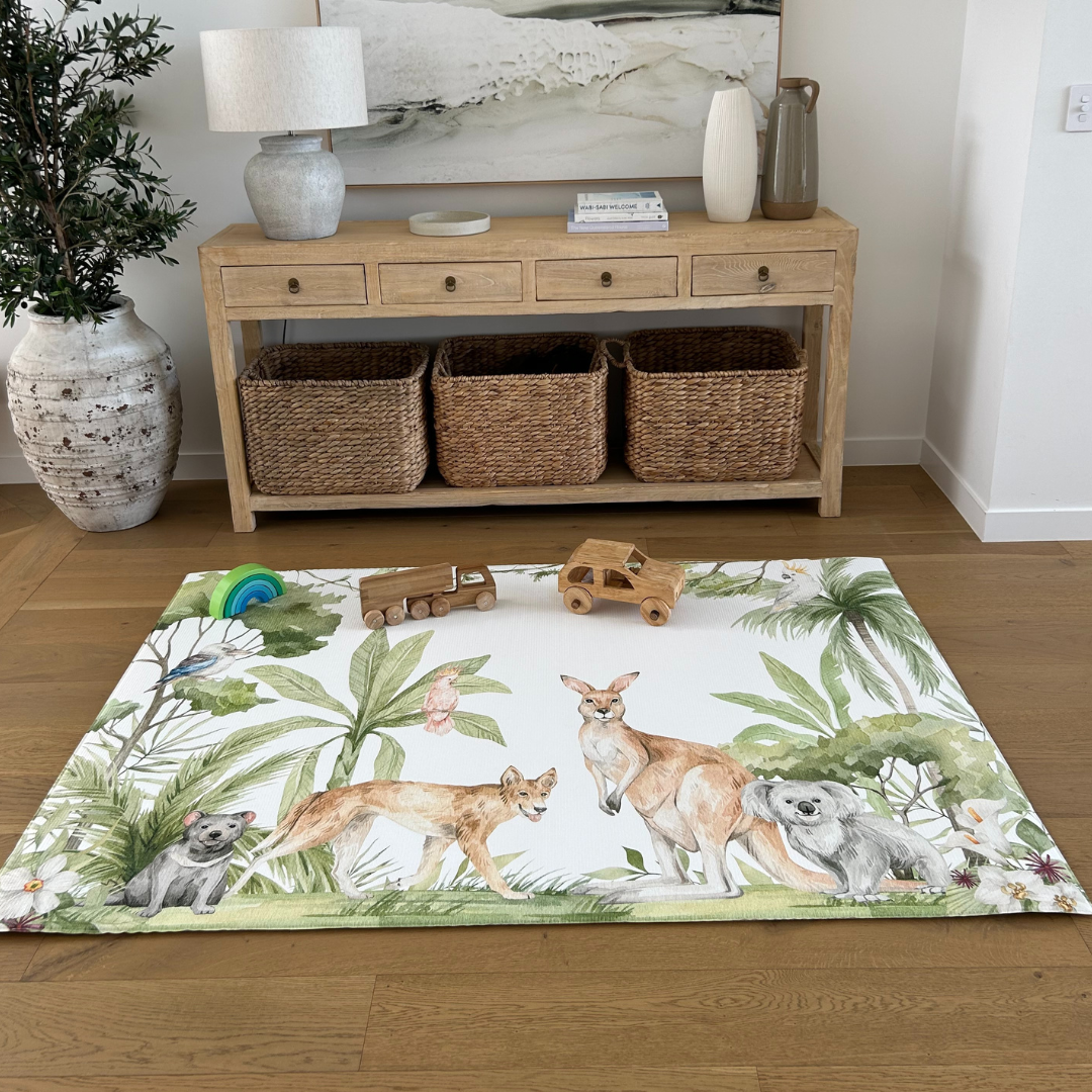 Large Baby Play Mat: Australian Bush