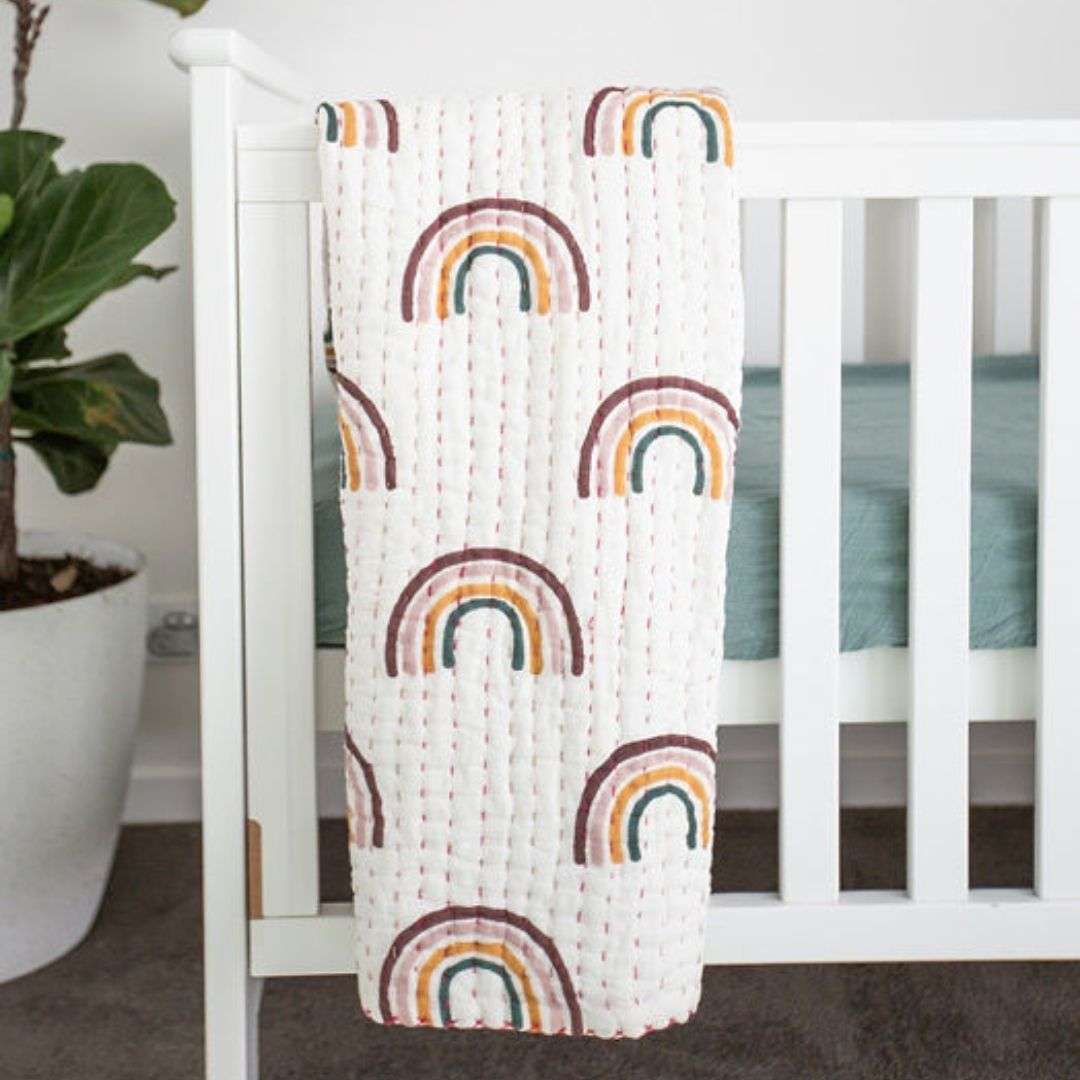 Rainbow blanket