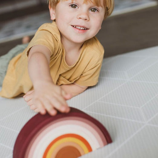 rainbow stacking toy