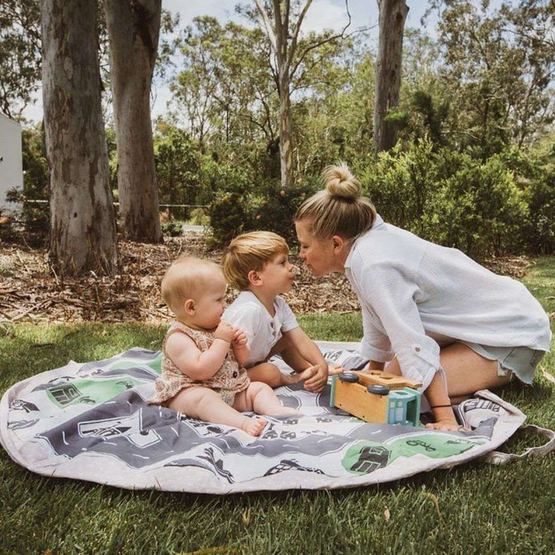 picnic bag play mat