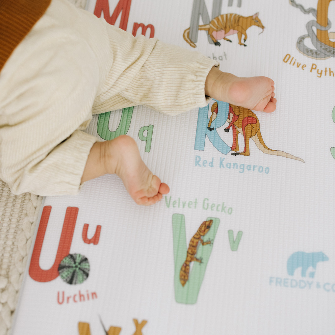Australian Themed Activity Mats For Babies Padded Baby Play Mats