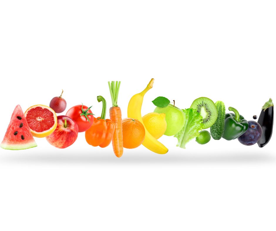 The Food Rainbow: Kids eat in colour