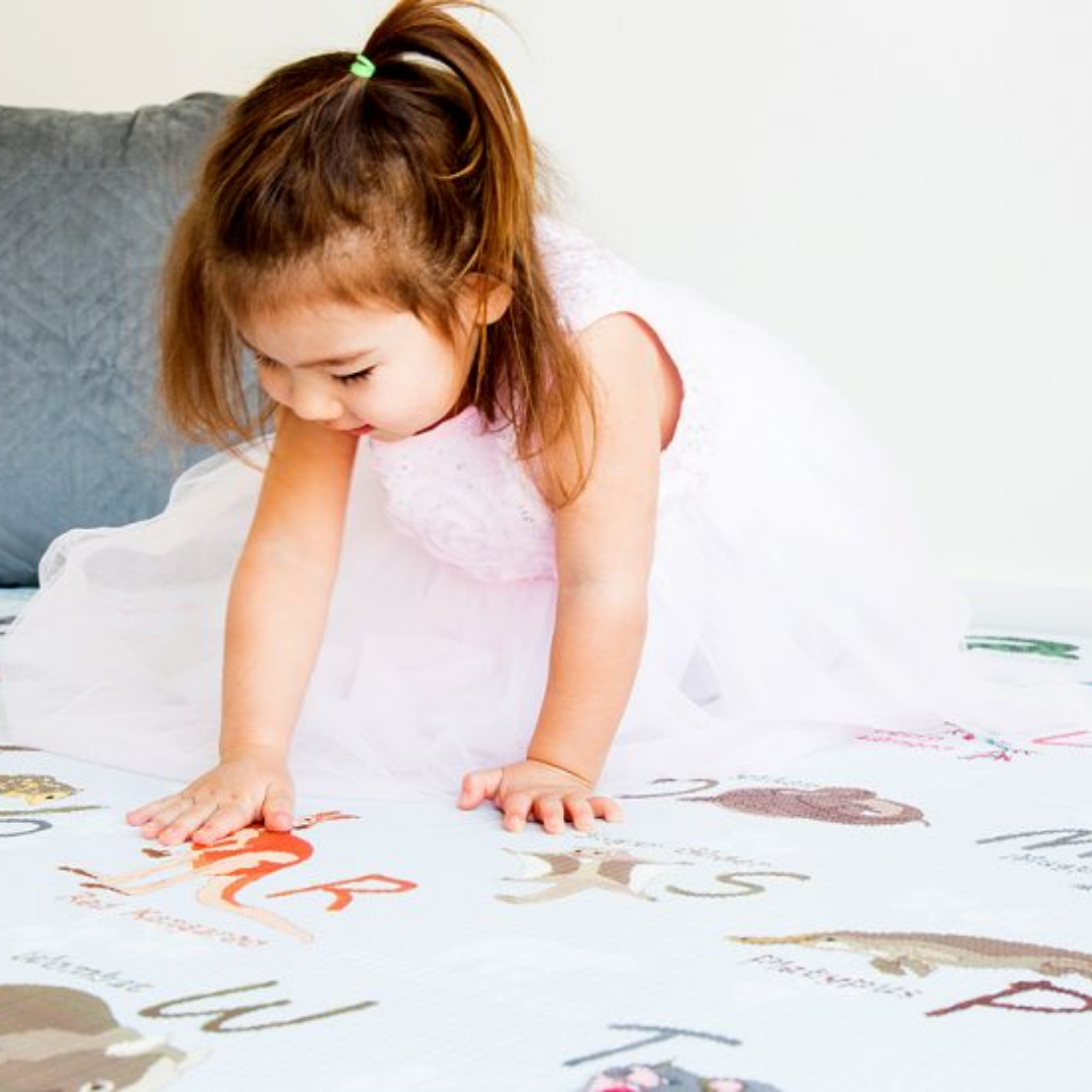 Nontoxic play mat Padded Baby Play Mats Freddy and Co Australia