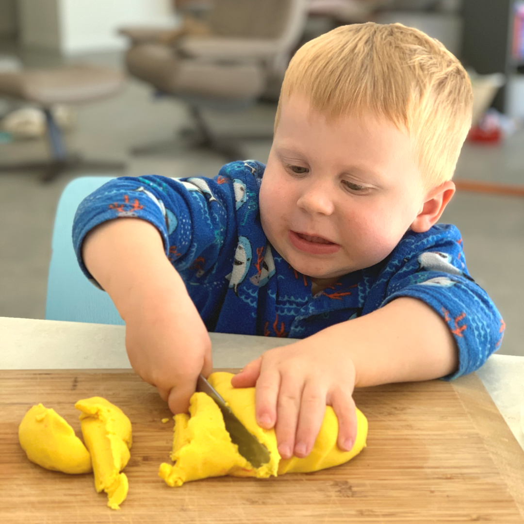 Easy Play Dough Recipe Padded Baby Play Mats Freddy and Co