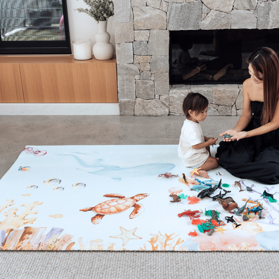 Large Baby Play Mat: Under the Sea