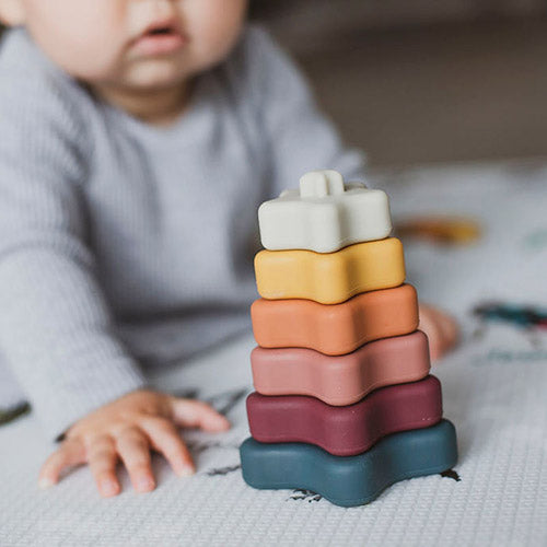 Load image into Gallery viewer, Silicone Stacking Toy
